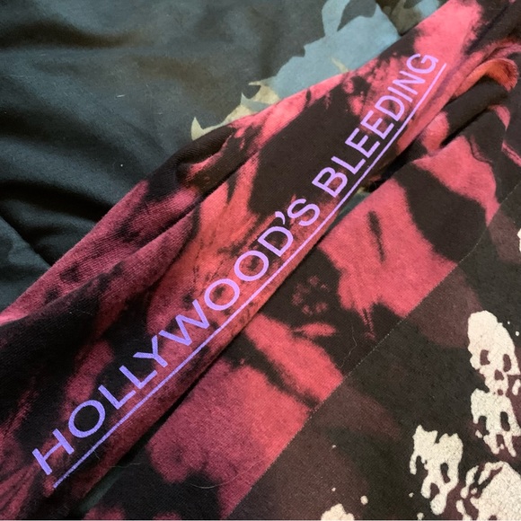 Hollywood's Bleeding Post Malone Tour Long Sleeve Shirt - Picture 5 of 6